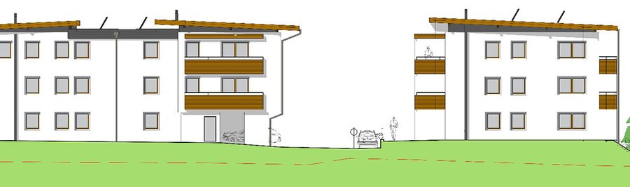   Visualisierung der Anlage "Erpfendorf".  Bildnachweis: Alpenl&#228;ndische 