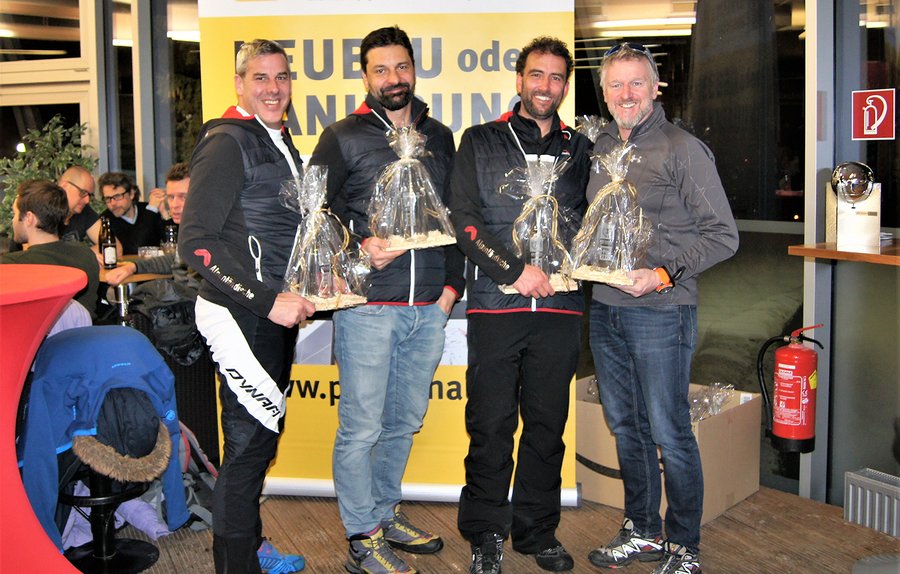 3. Platz: Alpenl&#228;ndische: Alexander Zlotek, (Legion&#228;r), Martin Schneebauer, J&#252;rgen Breimann, Simon Smekal