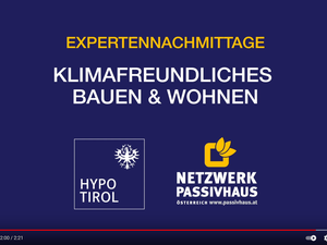 Klimafreundliches Bauen 