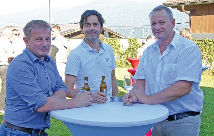 Johann Schwaighofer (best wood Schneider GmbH), MBA Hannes Buchwinkler (Climasonic Produktions- und VertriebsgmbH), Franz Hengge (best wood Schneider GmbH)